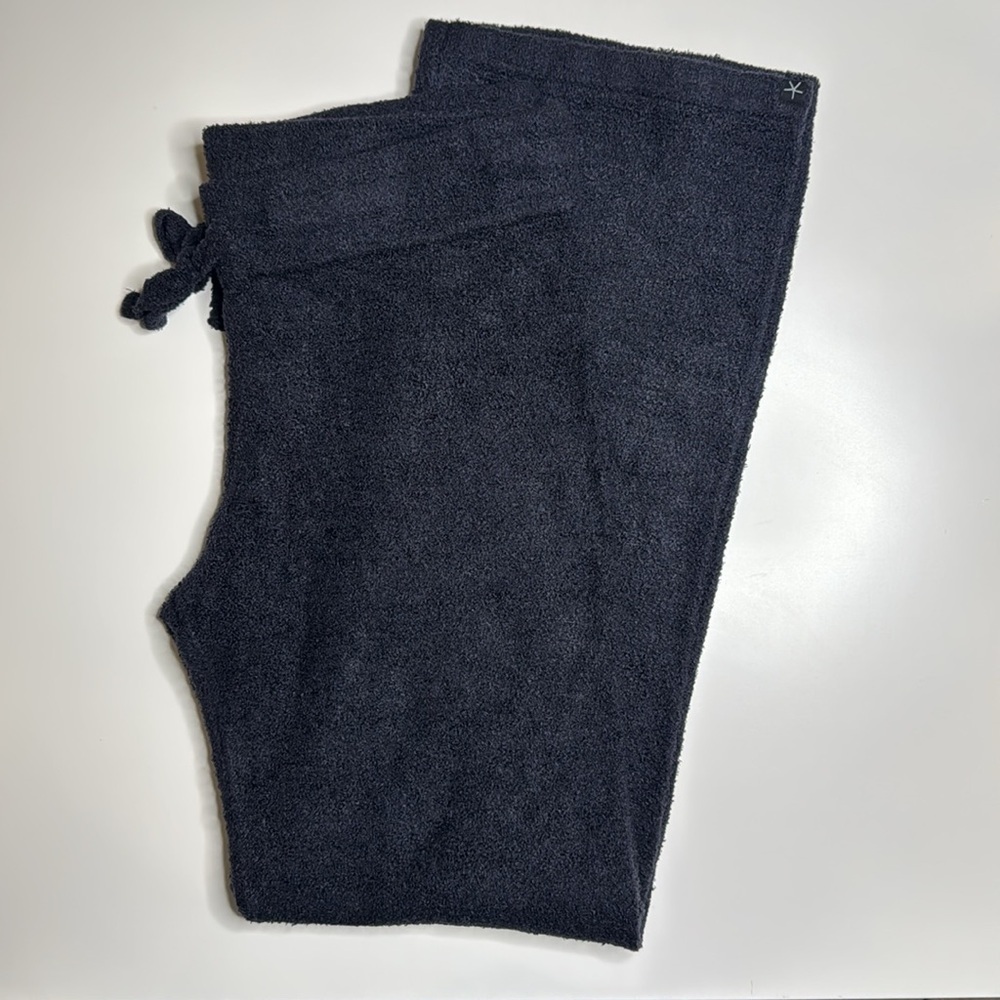 Barefoot Dreams Cozychic Lite Track Pant-Black - Picture 7 of 9